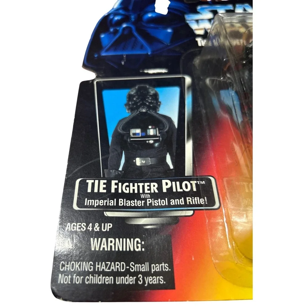 Star Wars Power of the Force TIE Fighter Pilot Action Figure 1995 Kenner